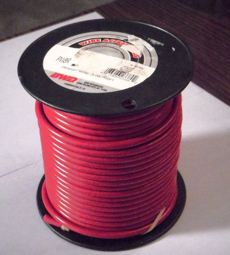 Bwd automotive 8 ga stranded copper primary wire red 100 ft