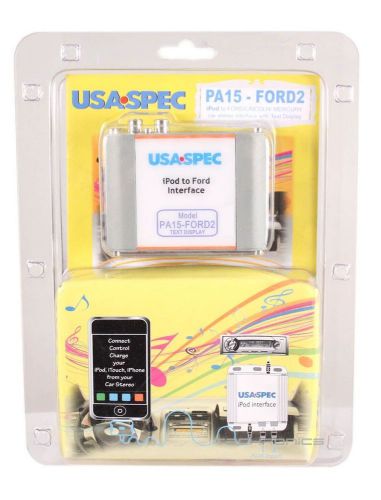 Usa spec pa15-ford2 car audio ipod iphone adapter for ford lincoln mercury cars