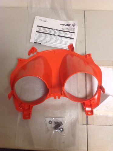 Skidoo headlight cover mask trim bezel orange 861791600
