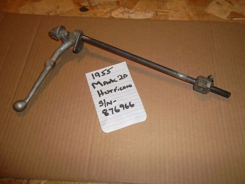 1955 mercury mark 20 outboard shift lever- look
