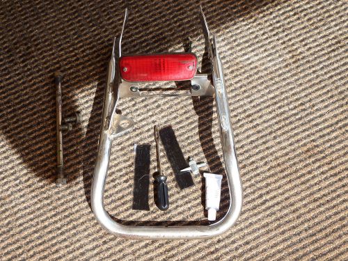 1979-1981 honda 110 grab bar carrier pipe taillight assembly