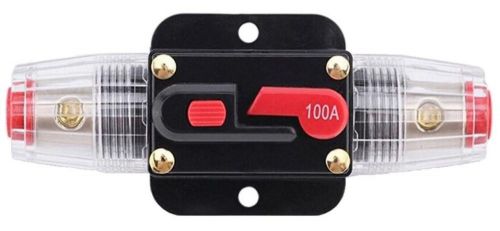 Anjoshi 100a auto car protection stereo switch fuse holders inline circuit br...