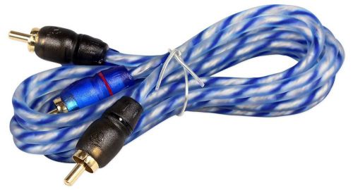 Rockville rtr032 3 foot 2 channel twisted pair rca cable split pin, 100% copper