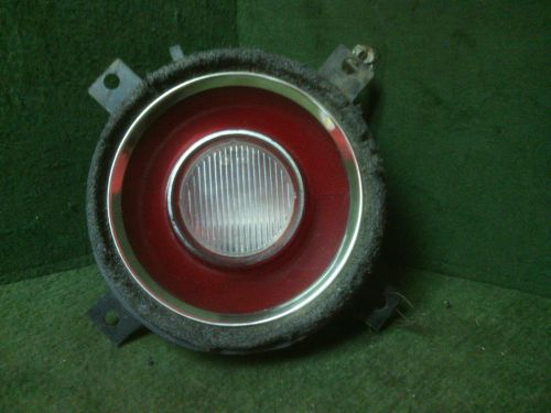 1972 - 1974 plymouth barracuda back up tail lamp  oem