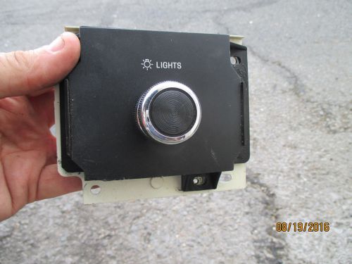 1985-1989 lincoln town car, headlight switch, holder, ford oem #eovb-11654ab