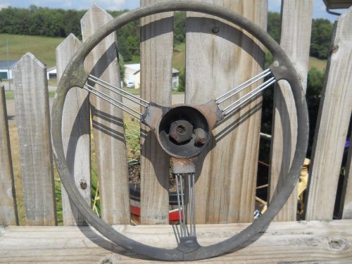 1930&#039;s/1940&#039;s ? morris banjo steering wheel/16 1/2&#034;/hot street rat rod custom