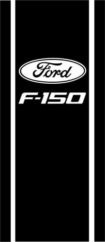Ford oval f-150 22&#034;x46&#034; hood stripe decal-choice of colors
