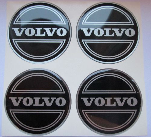Volvo emblem 64 mm 65 mm wheel center cap sticker logo badge trims silicone gel