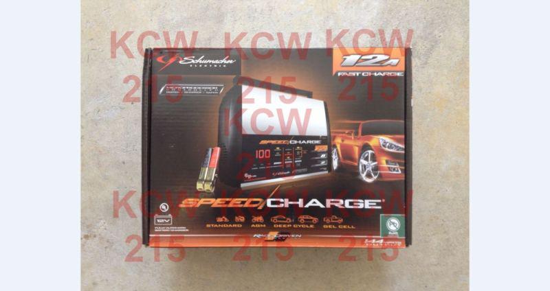 Schumacher speedcharge 12-amp battery charger