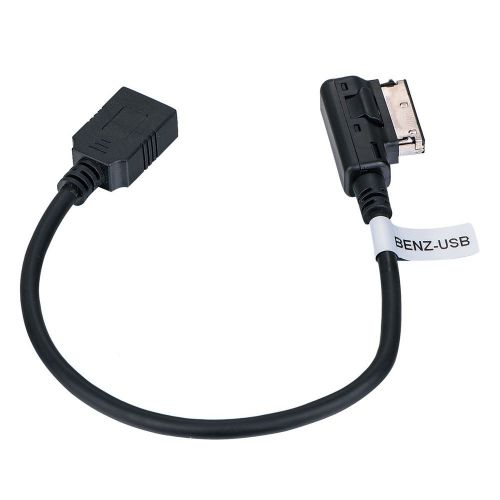 Aps aux media interface adapter cable for mercedes benz usb female flash drive