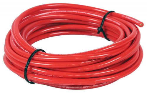 Monster cable complete 250&#039; feet spool 10 gauge red car amp power or ground wire