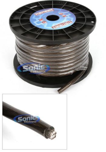 Streetwires zn3-4100blk 100 ft of zero noise 4 awg gauge power cable