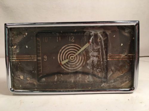 1937 1938 pontiac electric clock rat rod rectangle jaeger watch co new york usa
