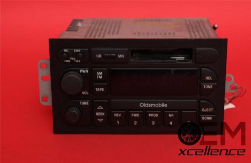 97-99 gm cutlass eighty eight radio cassette player oem 16159023 1 day handling