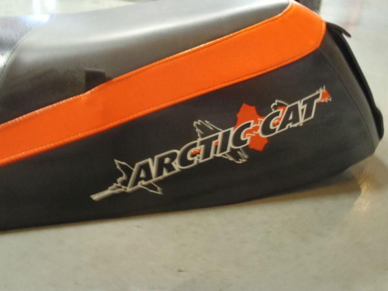 Arctic cat m8 seat black orange