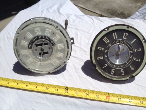 1941 cadillac clock, speedometer