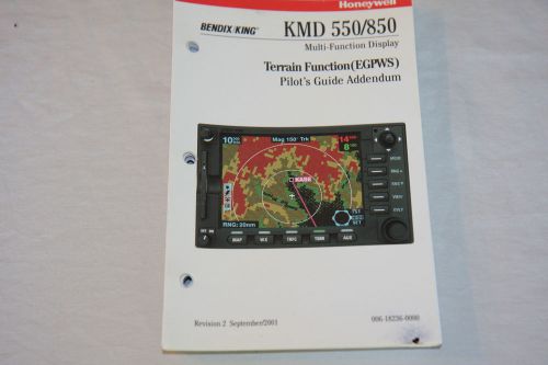 Bendix king kmd 550 and kmd 850 operations manual