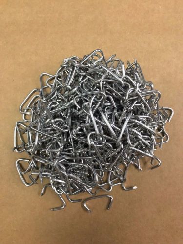 500 hog rings 3/4&#034; seat covers upholstery cages fences netting free shipping