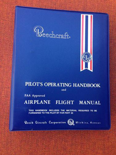 Beechcraft pressurized baron 58p and 58tpa pilot's operating manual