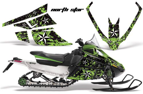 Amr racing sled wrap arctic cat f series snowmobile graphic kit all years nstr g