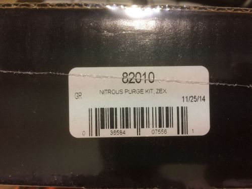 Zex 82010 nitrous purge kit no light