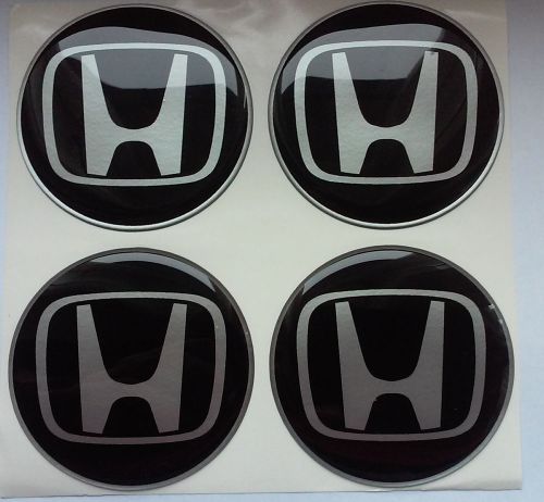 Honda emblem 70 mm wheel center cap sticker logo badge trim silicone gel 2