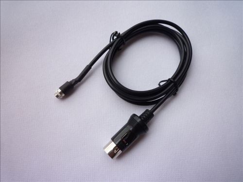 Alpine kcm-123b ipod mp3 aux audio input adapter 3.5mm 8 pin m-bus female cable
