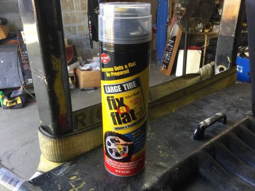 Fix-a-flat s430 aerosol tire inflator with hose for large tires - 20 oz.