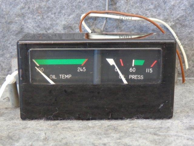Oil temperature & pressure gauge indicator  p/n c669535-0101