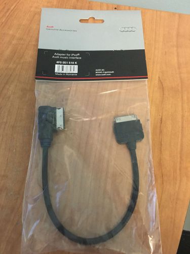 Audi music interface ami iphone/ipod cable mdi adapter charger 4f0051510k