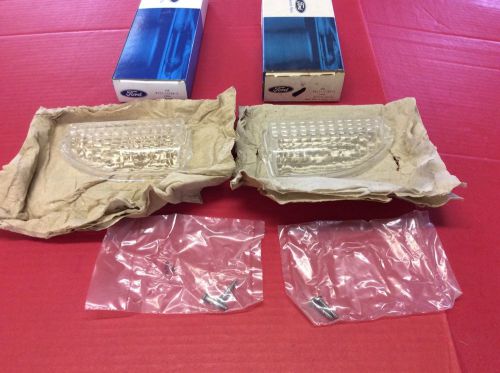 Nos ford mustang 1969-1970 park light lens pair in ford boxes