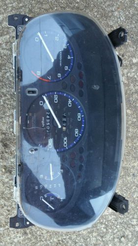 96-00 honda civic instrument cluster speedometer automatic gauges tach 232k