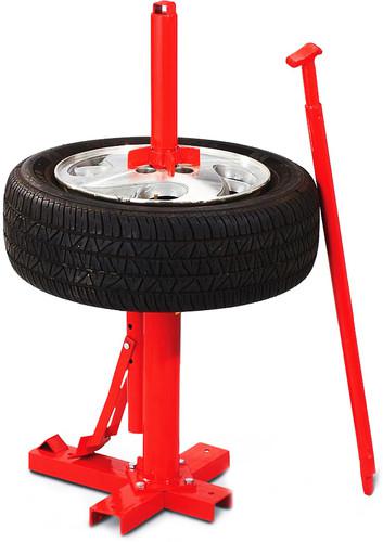 Manual portable tire changer mount home garage farm wheel demount tires changer