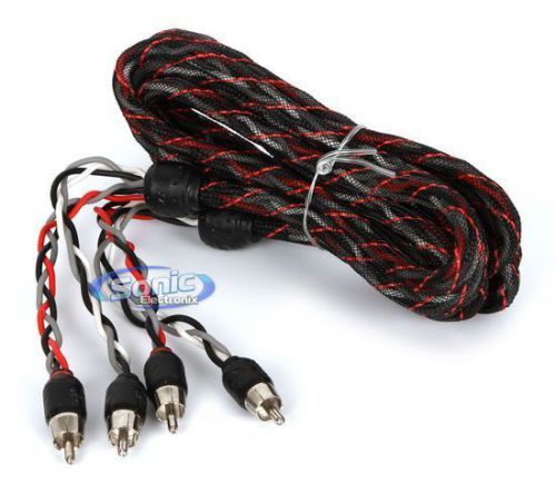 Tspec v12rca102 10 ft. v12 series ofc 2-channel rca audio interconnect cable