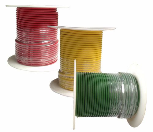 12 gauge primary wire : copper stranded : 3-100 foot rolls : choose your colors!