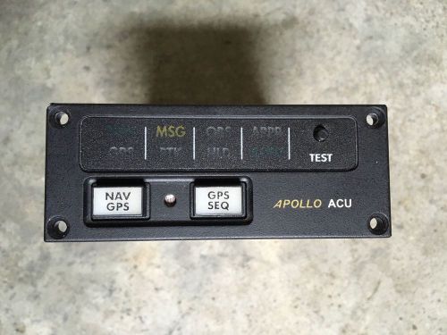 Apollo acu annunciator control unit