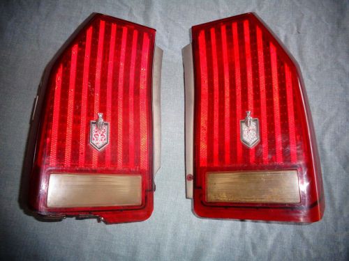 1981 1982 1983 1984 1985 1986 chevrolet monte carlo cl ls ss taillights lenses