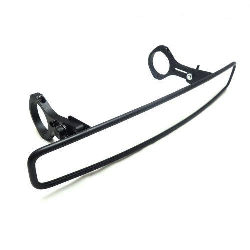 15&#034; wide rear view race mirror convex mirror with 1.75&#034; clamp for polaris rzr...