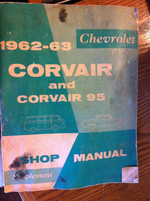 Corvair  shop manual   1962 - 1963