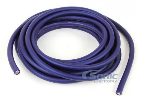 Xs power xpflex4bl-20 20ft iced blue xp flex 4 awg cca power/ground cable wire