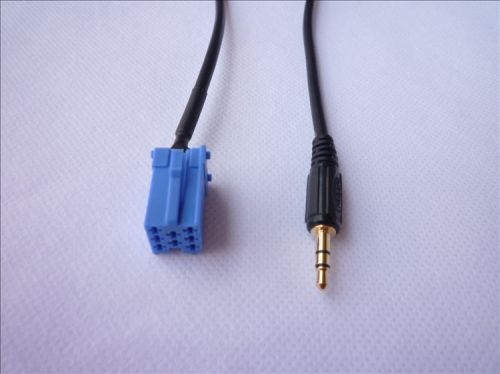 Aux audio cable adapter porsche becker cd line length 1.5m