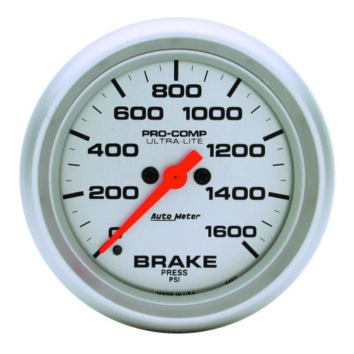 Autometer 4467 ultra-lite electric brake pressure gauge