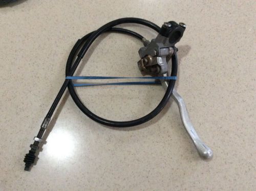 Honda atc 250r 85-86 clutch lever and perch/parking brake with clutch cable