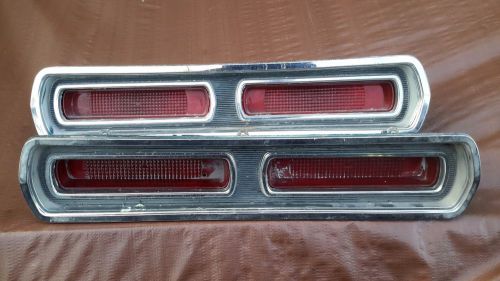 Pontiac catalina 1966 tail lights left and right