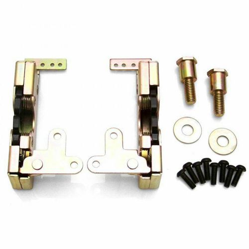 Locking large double jaw bear claw door latch set hot rod latches