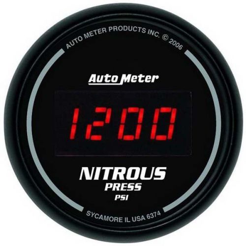 Auto meter 6374 sport-comp digital nitrous pressure gauge