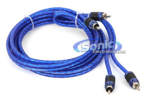 Stinger si626 6 ft 2-channel 6000 series rca audio interconnect cable
