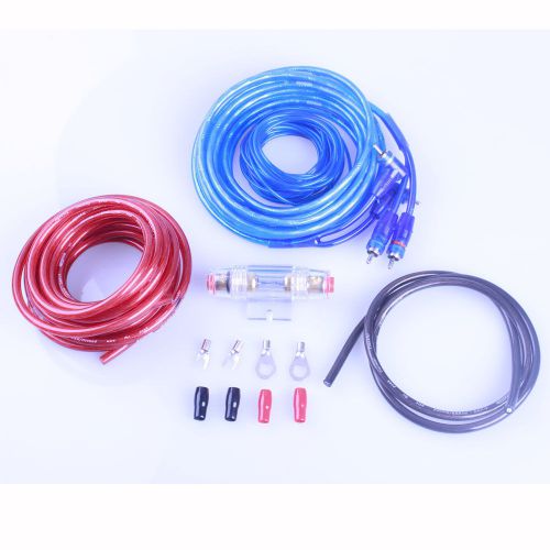 8 gauge amp kit amplifier install wiring complete 8 ga installation cables 800w