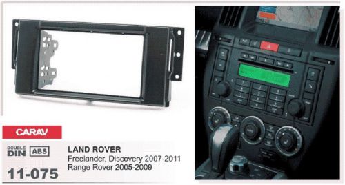 Carav 11-075 2-din car radio fascia dash installation kit frame freelander range