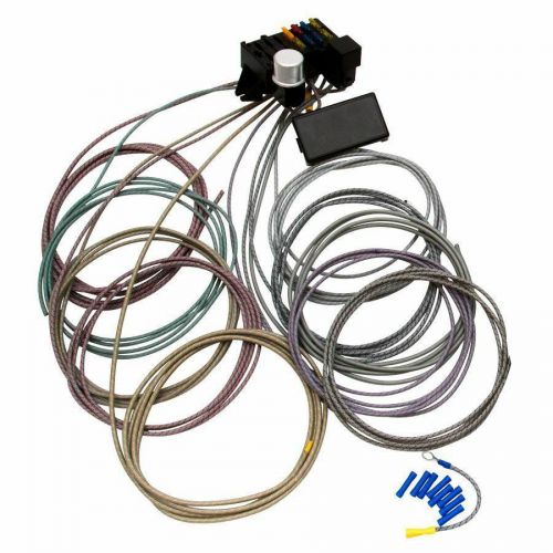 Basic 8 fuse retro series cloth wire panel system accessories matchless racing